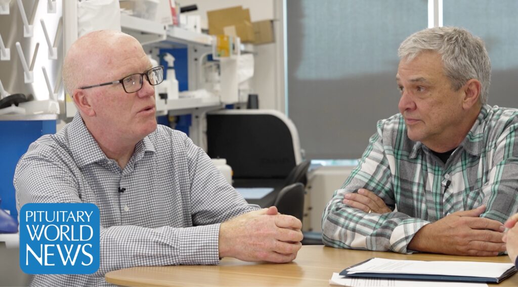 Behind the scenes with Crinetics cofounders Drs. Scott Struthers and Stephen Betz.